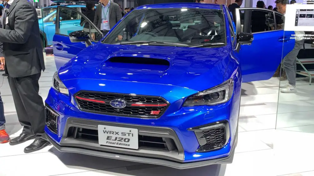 front of sti final edition